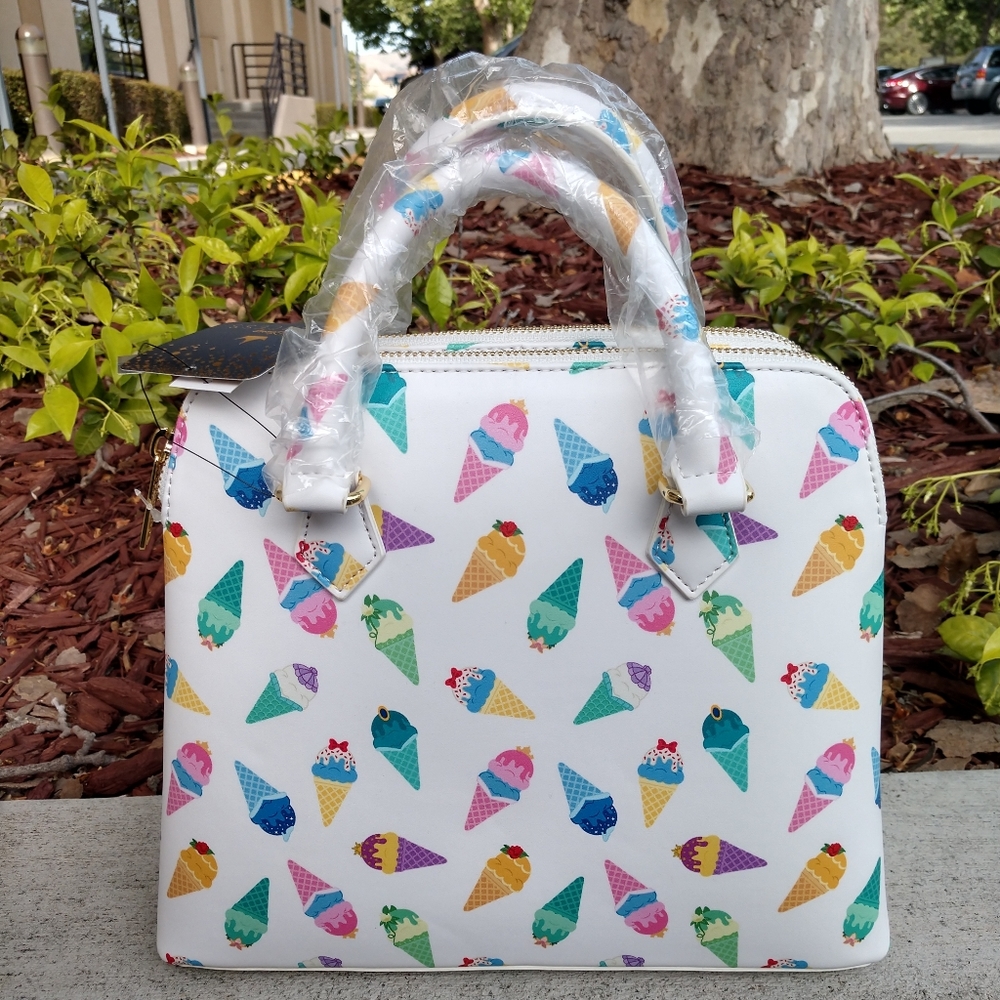 Disney Loungefly Princess Ice Cream Cone Purse - Picture 8 of 11